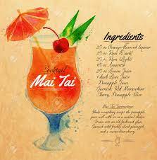 Maybe you would like to learn more about one of these? Mai Tai Cocktails Gezogen Aquarellflecken Und Flecken Mit Einem Spray Einschliesslich Rezepte Und Zutaten Auf Dem Hintergrund Der Kraft Lizenzfrei Nutzbare Vektorgrafiken Clip Arts Illustrationen Image 30028026