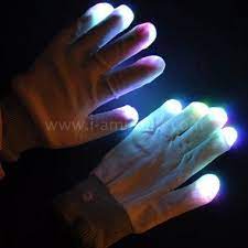 gants lumineux led light