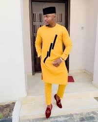 Black And Yellow Outfits For Men Senator Wears For Male The Ultimate Guide To Combining Colors Couture Crib African Suit African Dresses Men African Shirts