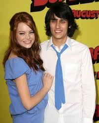 Emma stone and teddy geiger were in the rocker (2008) together. Emma Stone Net Worth Actor
