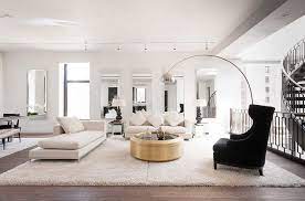 It looks very luxurious especially with the golden throw pillow and other decors. Decor 101 Black White And Gold Living Room With Tribal Accents Design Your Home With Style