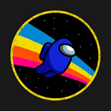 Blue continued to walk around the ship, watching the stars through the windows as he passed, before briefly continuing his brisk walk. Among Us Space Blue T Shirt By Milasneeze The Shirt List