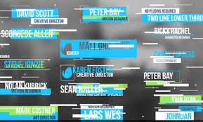 Titles, animated icons, logo reveals, slideshows, lower thirds, intros, and openers. 30 Best Free After Effects Lower Thirds Templates 2021 Theme Junkie