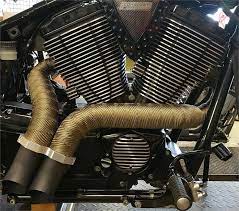 Custom harley, victory exhaust pipes, indian, victory and harley exhaust pipes. Ground Pounder Victory Exhaust Pipes In Stainless Steel