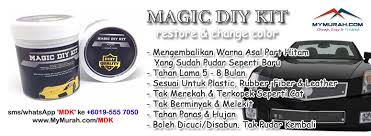 Maybe you would like to learn more about one of these? Magic Diy Kit Cat Baik Pulih Part Hitam Kereta Motosikal Presto Exterior Care