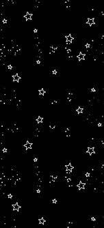 Black Background With White Stars Pin By Kisses Ramos On Iphone Wallpapers Cool Black Wallpaper Black Wallpaper Star Wallpaper