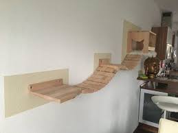 Catwalk Sleeping House Cat Ladder Wandpark Cat Scratching Post Left Cat Ladder Cat Scratching Post Standard Furniture