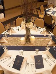 Machine dry at low temperature or hang dry, and remove as soon as the cycle is complete, remove promptly from drying cycle to avoid wrinkles, if ironing is needed, use a moderately warm iron. Navy Blue And Gold Table Runner Novocom Top