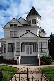 How cute is this little house? 50 Exciting Victorian Tiny House Amazing Ideas Victorian Tiny House Victorian Homes Exterior Victorian Home Exterior
