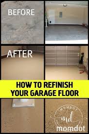 How To Refinish Your Garage Floor Basement Flooring Garage Floor Paint Flooring