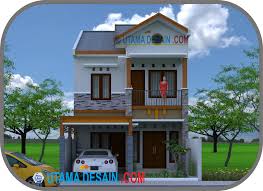 Kode B 06 Desain Rumah Minimalis 2 Lantai Bpk Rudi Di Tangerang Banten