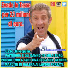 Unique ezio greggio posters designed and sold by artists. Patteggiamento Fiscale Per Ezio Greggio Butac Bufale Un Tanto Al Chilo