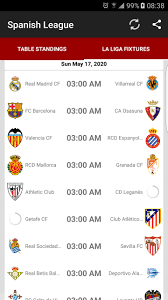 Observe the laliga standings in spain category now and check the latest laliga table, rankings and team performance. Table Standings For Spanish League For Android Apk Download