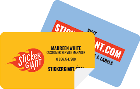 At 1800businesscards, we are committed to making sure your cards are up to your standard. Download Stickergiant Business Card Stickers Cool Business Card Stickers Full Size Png Image Pngkit