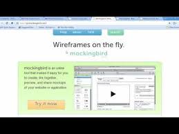 Wireframe Video About Mockingbird Web Development Design Web Design Resources Wireframe