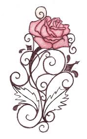 All you will need is a pencil, an eraser, and a sheet of paper. Flowers Drawings Heart Tattoos Rose Swirl Tattoo Design By Natzs101 On Deviantart Flowers Tn Leading Flowers Magazine Daily Beautiful Flowers For All Occasions