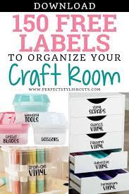 I can pack up the majority of my cricut supplies into the three different bags, stack them on top of each other and create a portable craft room. 150 Free Labels To Organize Your Cricut Craft Room Craft Room Cricut Projects Vinyl Cricut Craft Room