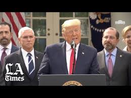 1622 (d)), i am continuing for 1 year the national emergency with respect to lebanon declared in executive order 13441. Trump Declares A National Emergency Over The Coronavirus Los Angeles Times