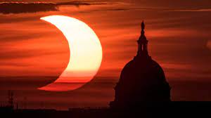 El primer eclipse solar de 2021 tiene lugar el jueves 10 de junio. 2hvrjnxg46g8cm