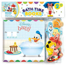 To quickly redecorate a child's bathroom, bath sets are also available with a coordinated shower curtain and bath mat. Disney Baby Phidal