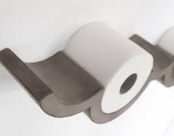 Dimensions du support de papier toilette polaroïd : Etagere Porte Papier Toilette En Beton