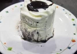 I use a small scooper to drop dollops all over best roll cake/ ice cream cake recipe ever. Recipe Of Speedy Mini Oreo Ice Cream Cake Best Recipes