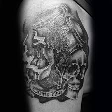 Top 61 Memento Mori Tattoo Ideas 2021 Inspiration Guide Memento Mori Tattoo Tattoo Designs Men Tattoos