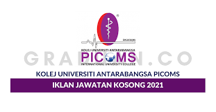 Check spelling or type a new query. Kolej Universiti Antarabangsa Picoms Jawatan Kosong
