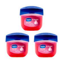 Tender care protecting balm with organic pomegranate seed oil. Jual Vaseline Lip Therapy Rosy Lips Pelembab Bibir 3 Pcs Terbaru Juli 2021 Blibli