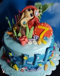 Big promotion for little mermaid photo: 200 Coolest Homemade Ariel And Other Mermaids Cakes