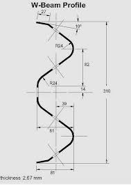 W Beam Galvanized Guardrail Manufacturer Highway Safety