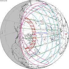 During the eclipse, the moon's apparent diameter will be smaller than the sun's. Solar Eclipse Of June 10 2021 Wikipedia