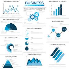 big set of creative business infographic elements with