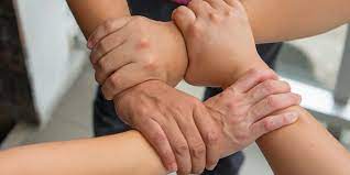 New Hands Meme Uses Different Stock Photos To Show The Beauty Of Cooperation Memes Hands Meme Template