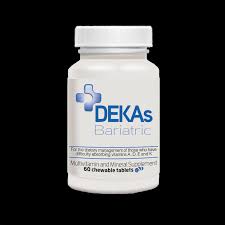 Dekas Bariatric Chewable Tablets Multivitamin Mineral Supplement With Absorption Technology