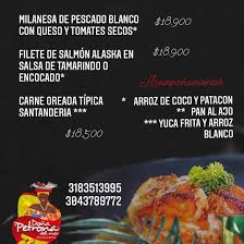 Sed malesuada dolor eget velit pretium. Restaurante Dona Petrona Del Mar Bucaramanga Santander Menu Priser Anmeldelser Af Restauranten Facebook