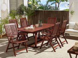 76x40 comfortably seats 8 people unextended; Extending Acacia Wood Garden Dining Table 160 220 X 90 Cm Java Beliani Co Uk