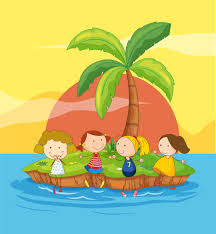 Check out our island aerial selection for the very best in unique or custom, handmade pieces from our shops. Kids On An Island Download Free Vectors Clipart Graphics Vector Art