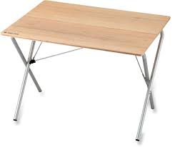 Single action long table and nylon carrying case size stowed : Snow Peak Single Action Table Medium Rei Co Op