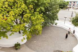 Le Banc De Neige Atelier Pierre Thibault Landscape Landscape Architecture Landscape Design