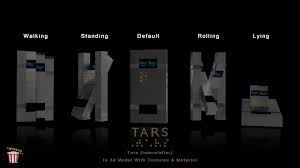 Interstellar Tars Robot Interstellar Geometric Robot
