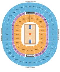 Thomas Mack Center Seating Chart Las Vegas