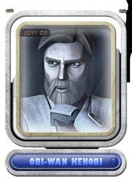 2023 Topps Chrome Star Wars Monikers Obi-Wan Kenobi "Ben" Card M-8