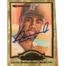 MLB Livan Hernandez Signed Trading Cards, Collectible Livan Hernandez  Signed Trading Cards