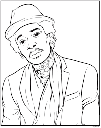 Get inspired by our community of talented artists. Wiz Khalifa Coloring Pages 2015