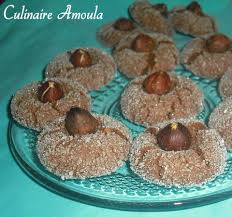 Gheriba Aux Noisettes Patisserie Marocaine Recette Dessert Patisserie