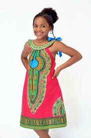 Girls Mini Dashiki Dress African Dresses For Kids African Clothing Kids Dress