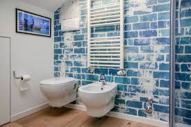 Blue and white bathroom ideas. Small Bathrooms In Blue And White Trendy And Timeless Duo