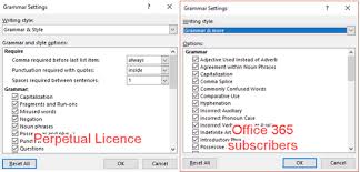 Grammar Checking Returns To Office 2016 For Windows Office Watch