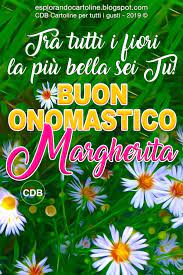 Cdb Cartoline Per Tutti I Gusti Cartolina Buon Onomastico Margherita Buon Onomastico Onomastico Cartoline